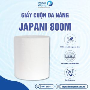 Giấy cuộn đa năng Japani 800M