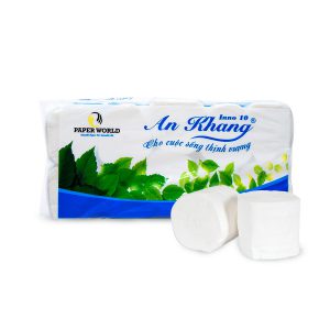 Giấy vệ sinh cuộn nhỏ không lõi An Khang Inno10
