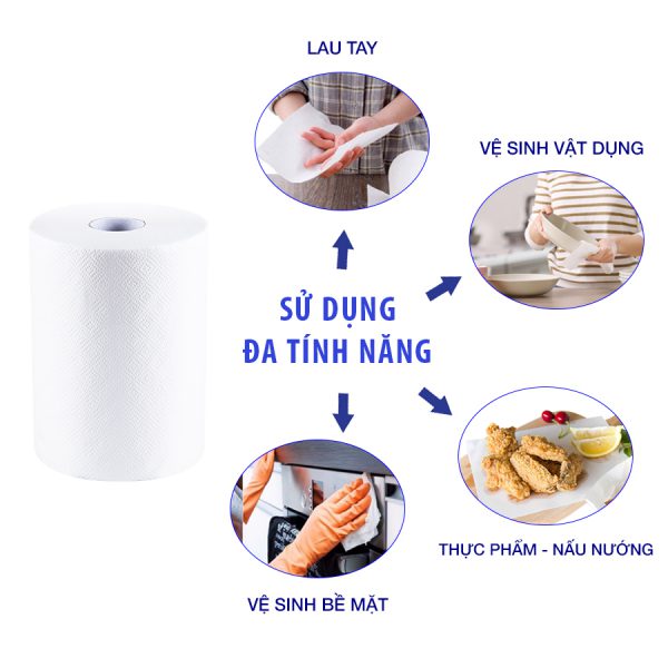 Giấy vệ sinh đa năng Japani JP800M