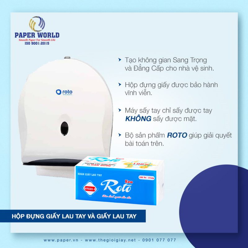 Đặc điểm hộp đựng giấy cuộn lớn rt802M-danangpaper.com