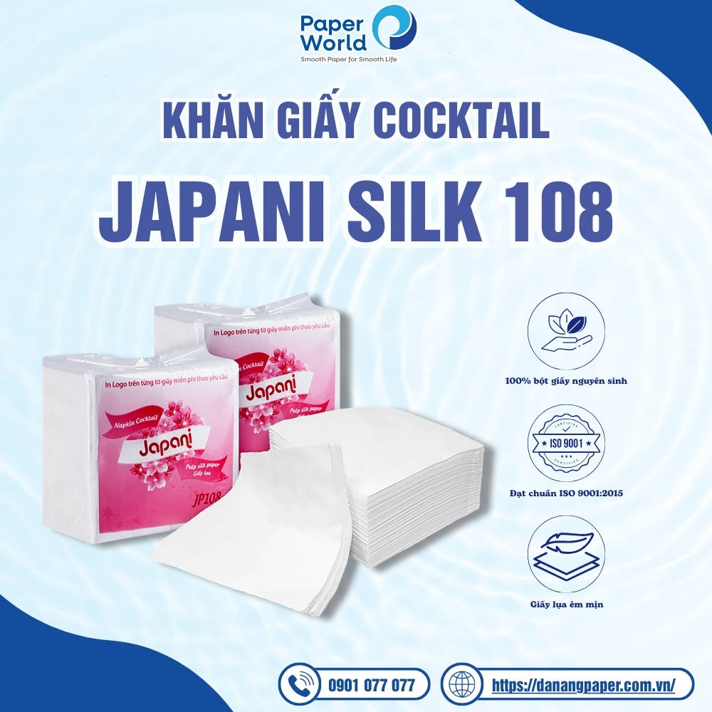 Khăn giấy cocktail Japani Silk 108 Khăn giấy cocktail Japani Silk 108