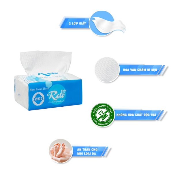 Đặc điểm Khăn giấy đa năng roto 20-2