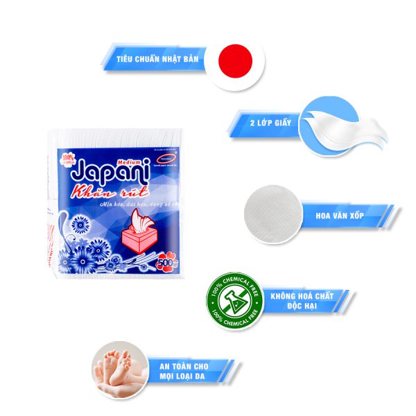 Khăn giấy napkin JP500XCông Ty Cổ Phần Giấy Đà Nẵng