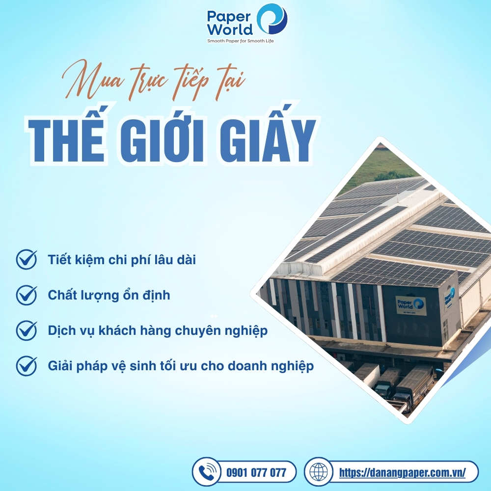 Lợi ích khi mua khăn giấy đa năng tại Thế Giới Giấy đa năng An Khang 20-2 lớp
