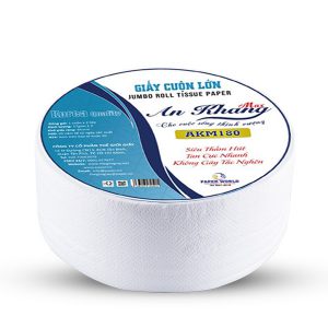 Giấy vệ sinh cuộn lớn An Khang AKM180