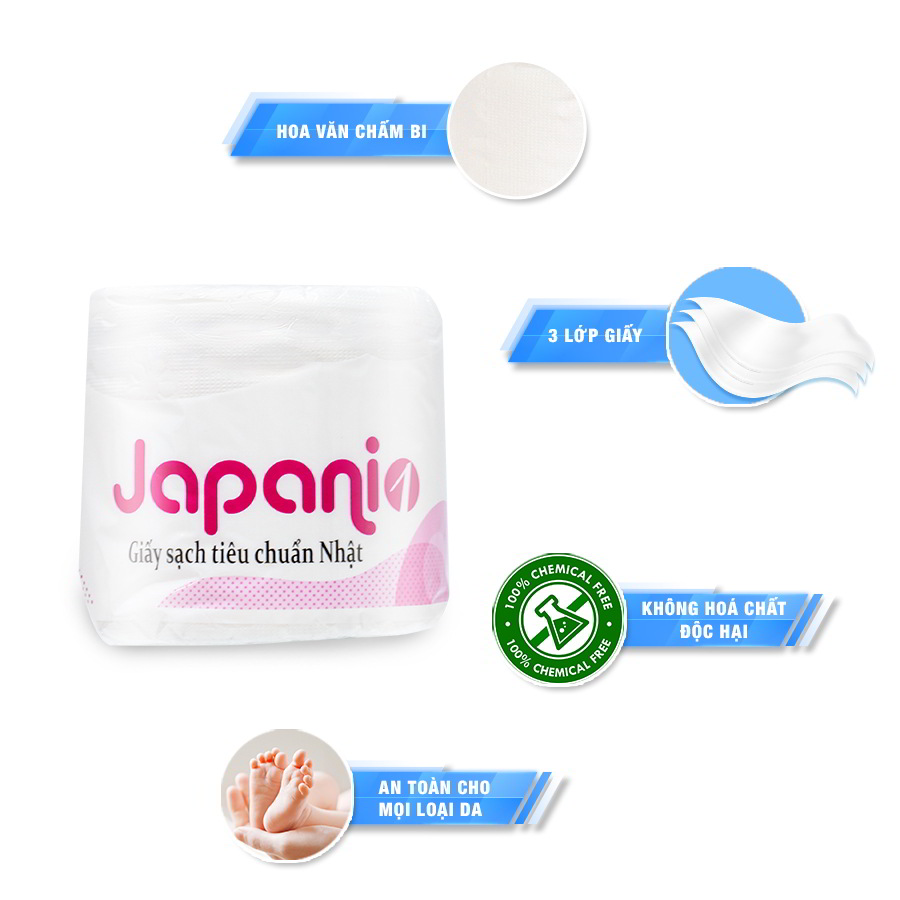 Đặc điểm Giấy vệ sinh cuộn nhỏ Japani One