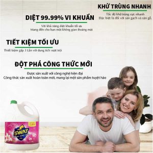 Đặc điểm nước lau sàn can 4 lít -danangpaper.com