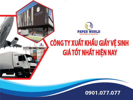 Công Ty Xuất Khẩu Giấy Vệ Sinh Giá Tốt Nhất Hiện Nay