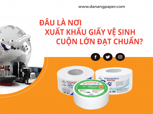 Đâu Là Nơi Xuất Khẩu Giấy Vệ Sinh Cuộn Lớn Đạt Chuẩn?