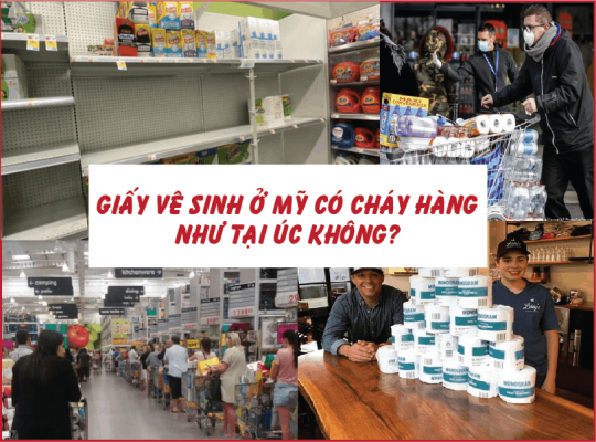 Giấy Vệ Sinh Tại Mỹ Có Cháy Hàng Như Tại Úc Không?