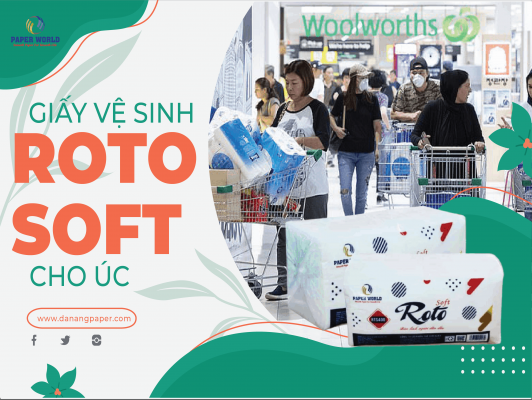 Giấy Vệ Sinh Roto Soft Cho Úc