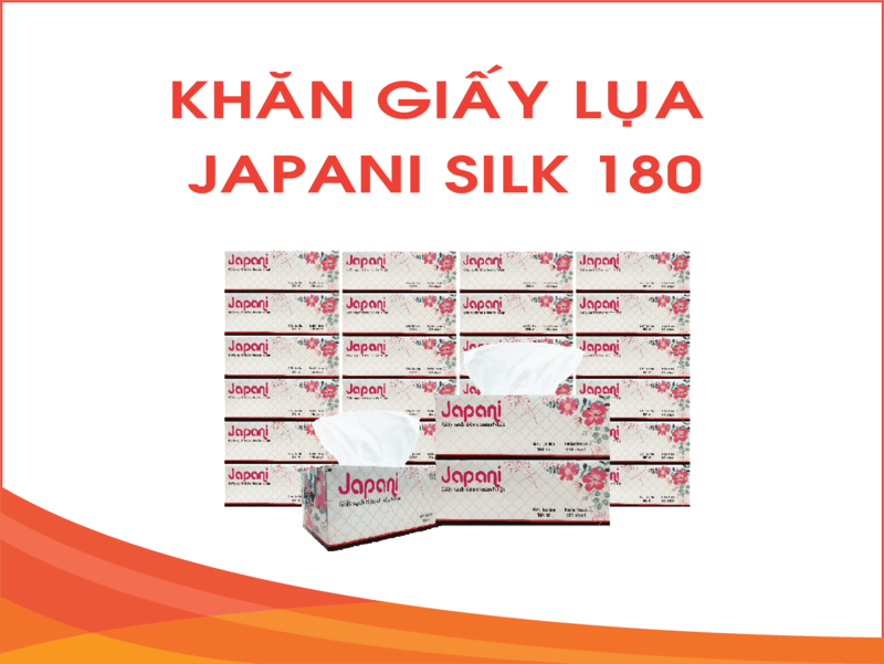 Khăn giấy lụa hộp Japani silk108.