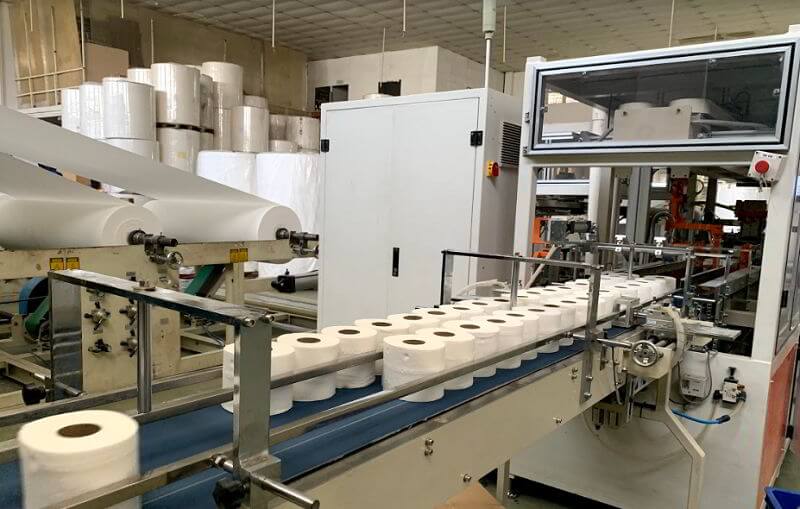 Các bước trong dây chuyền sản xuất giấy vệ sinh Các bước trong dây chuyền sản xuất giấy vệ sinh