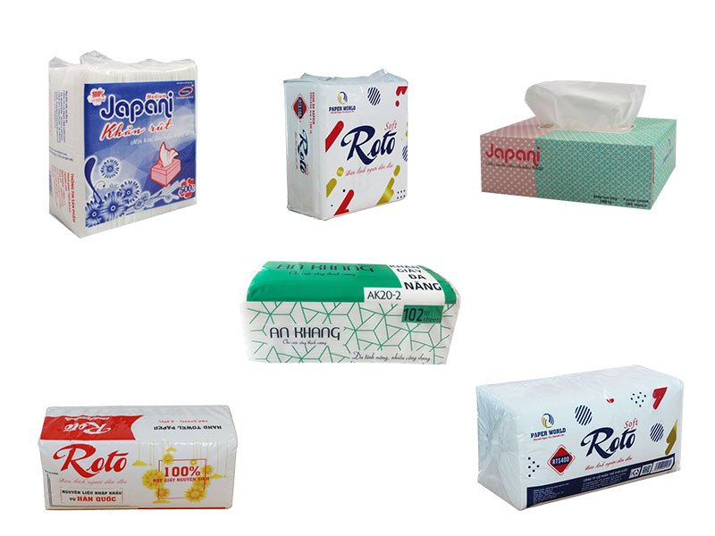 Các loại khăn giấy Các loại khăn giấy