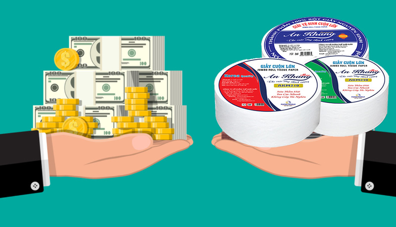 Chi phí sản xuất giấy vệ sinh Chi phí sản xuất giấy vệ sinh