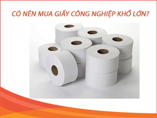 Có nên mua giấy vệ sinh cuộn lớn