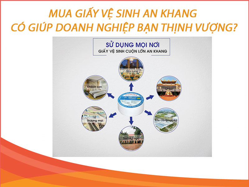 Giấy vệ sinh An Khang mua cho doanh nghiệp