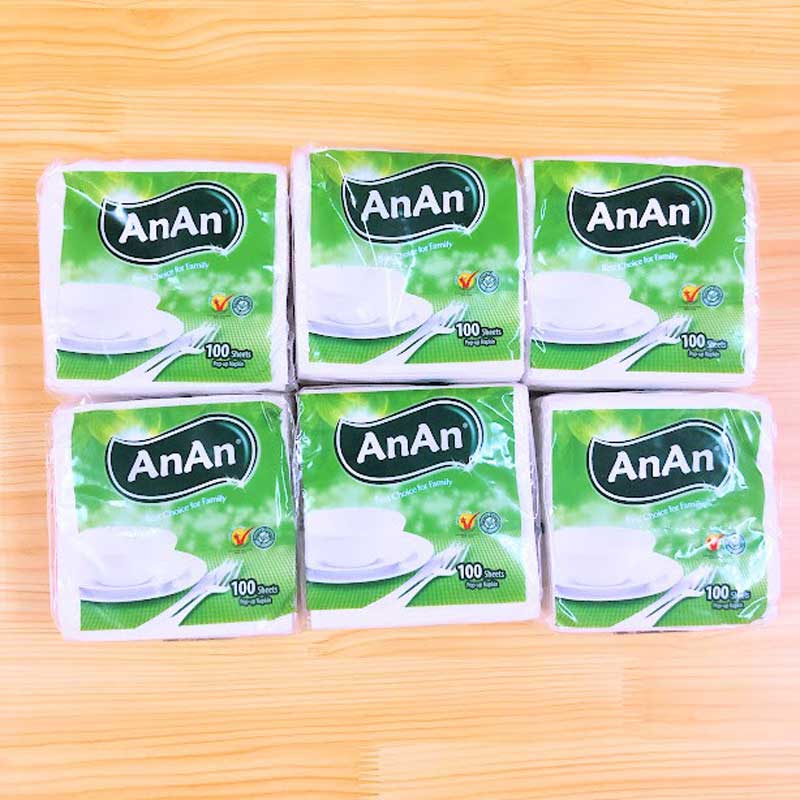 Khăn giấy vuông An An Khăn giấy vuông An An