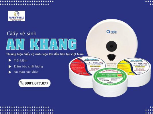 Lợi ích giấy vệ sinh công nghiệp cuộn lớn