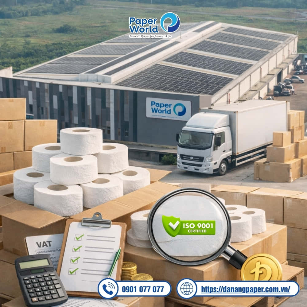 Mua giấy vệ sinh tan trong nước tại Thế Giới Giấy