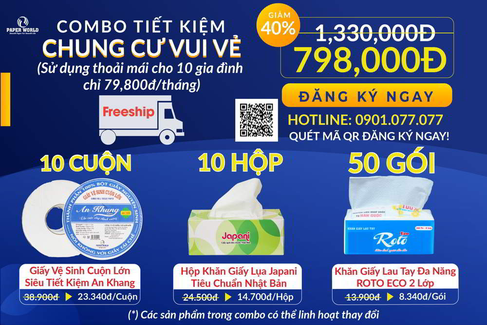 Combo chung cư vui vẻ