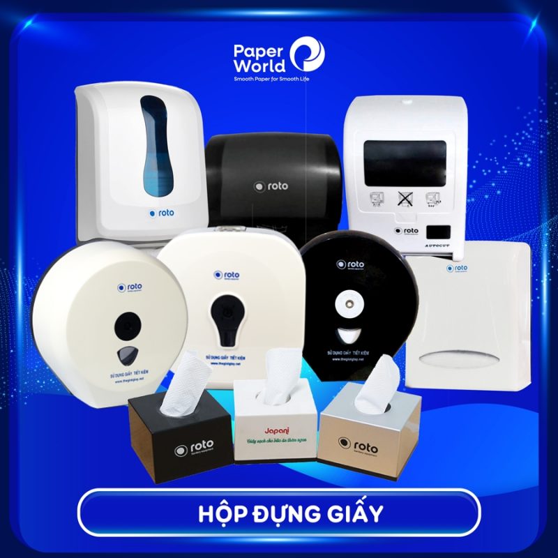 Hộp đựng giấy tại Thế Giới Giấy
