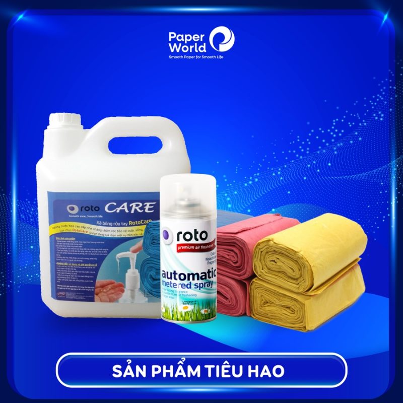 Các sản phẩm tiêu hao tại Thế Giới Giấy