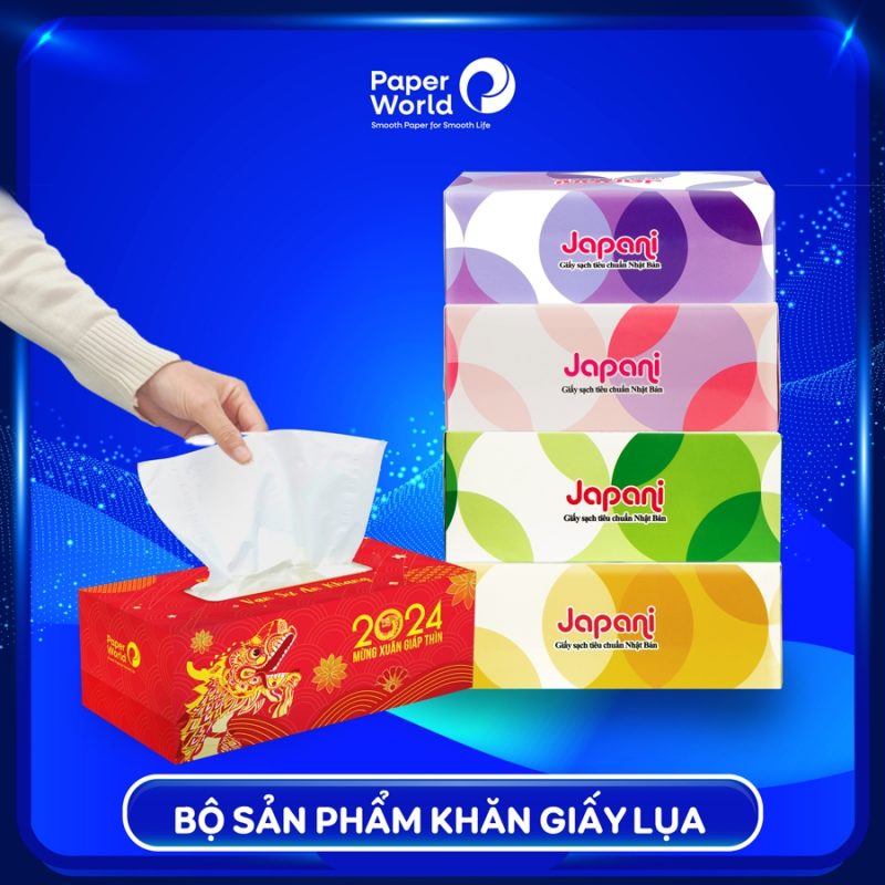 Khăn giấy lụa Thế Giới Giấy