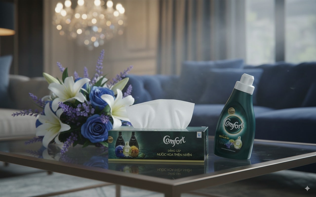 Giải pháp quảng bá thương hiệu tối ưu với hộp khăn giấy in logo 