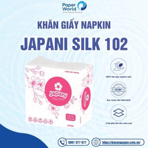 Khăn giấy napkin Japani Silk 102