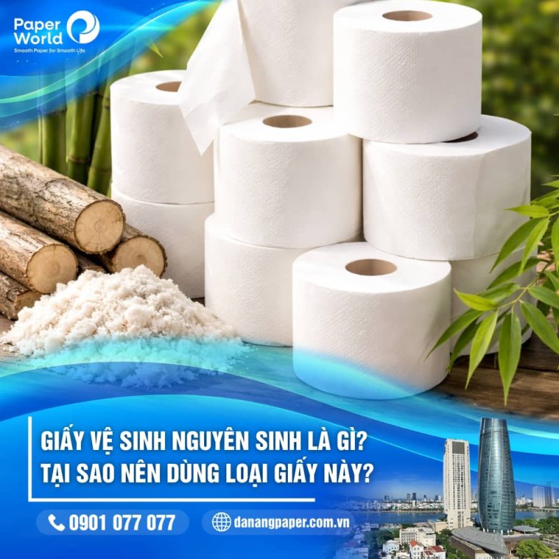 Giấy vệ sinh nguyên sinh là gì?