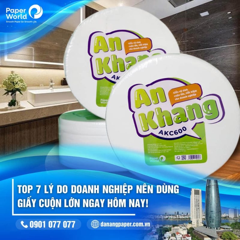 Lợi ích của giấy cuộn lớn đối với doanh nghiệp Đà Nẵng