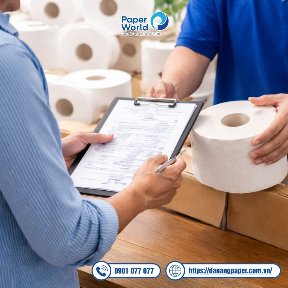 Lưu ý khi chọn nơi bán giấy vệ sinh cuộn lớn tại Đà Nẵng