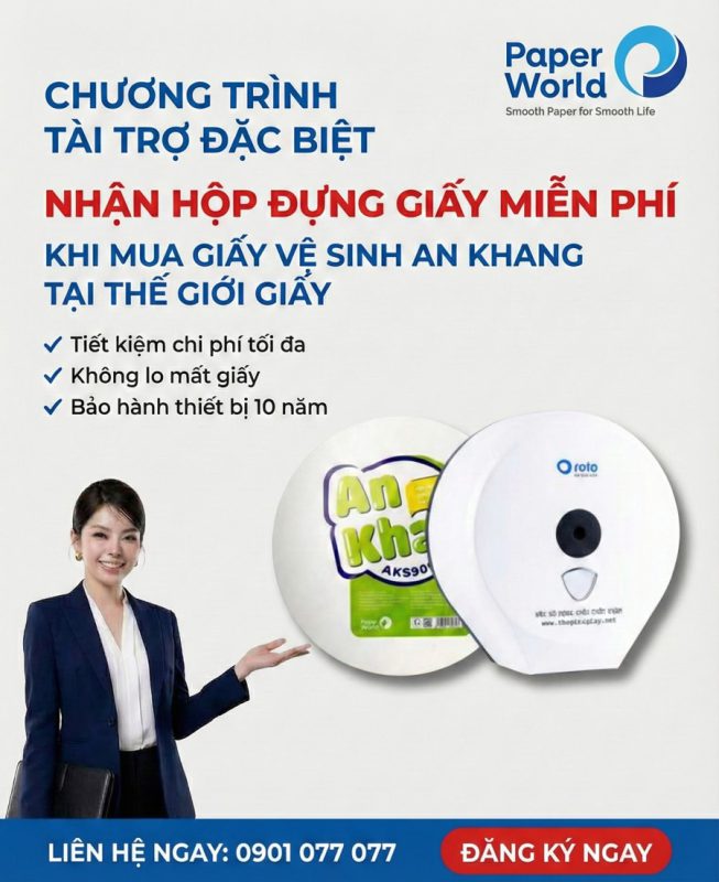 Nhận hộp đựng giấy miễn phí
