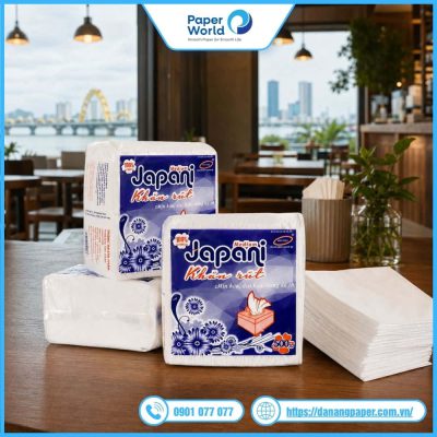 Khăn giấy ăn rút Japani 500X