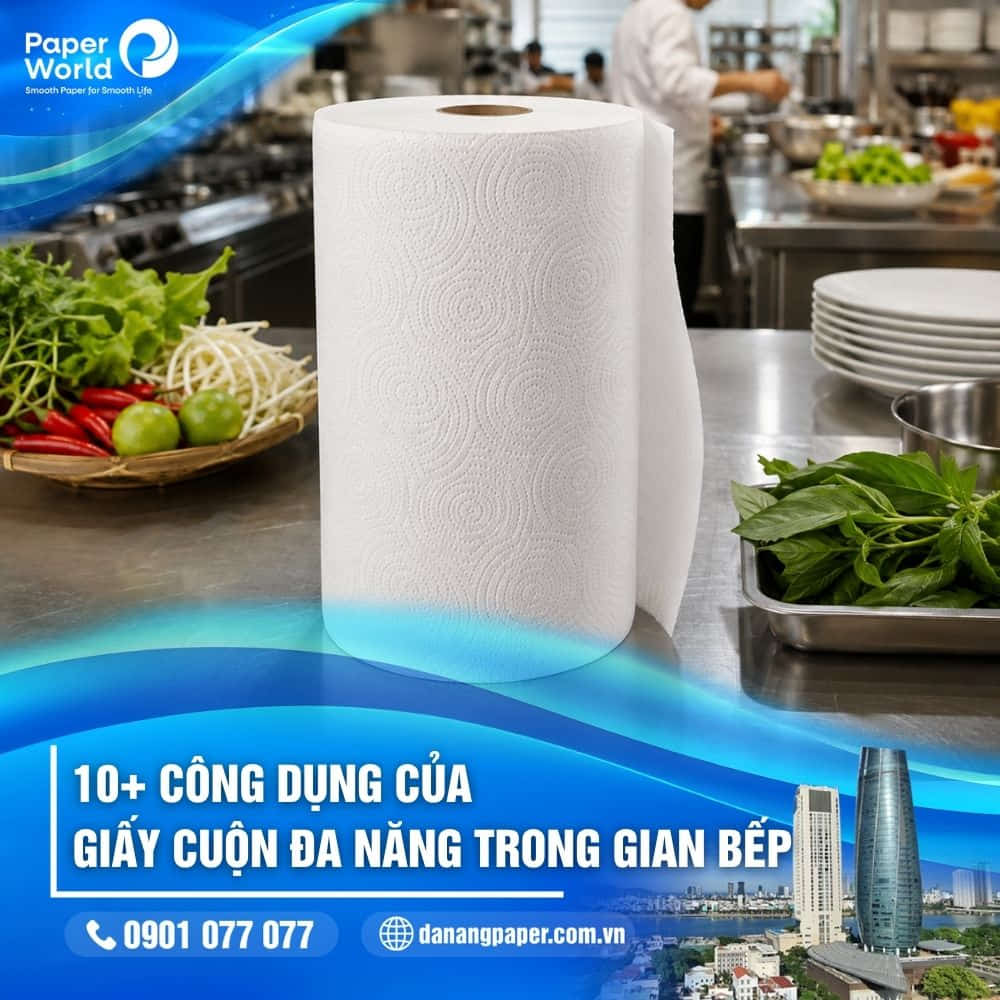 Công dụng của giấy cuộn đa năng