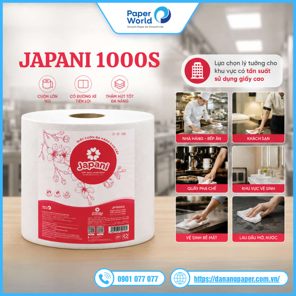 Giấy cuộn đa năng Japani 1000S