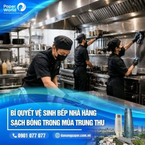 Bí quyết vệ sinh bếp nhà hàng