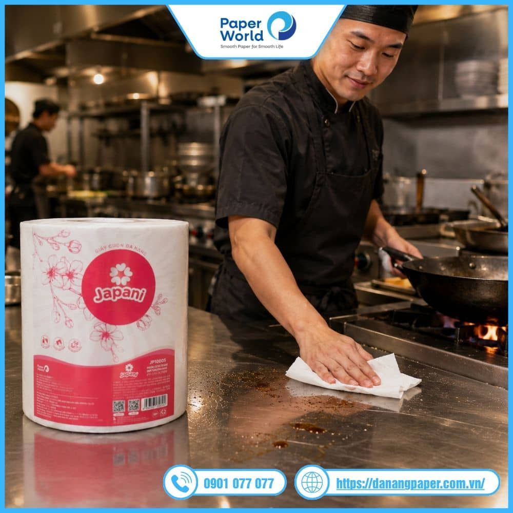 Vệ sinh bếp nhà hàng: xử lý dầu mỡ